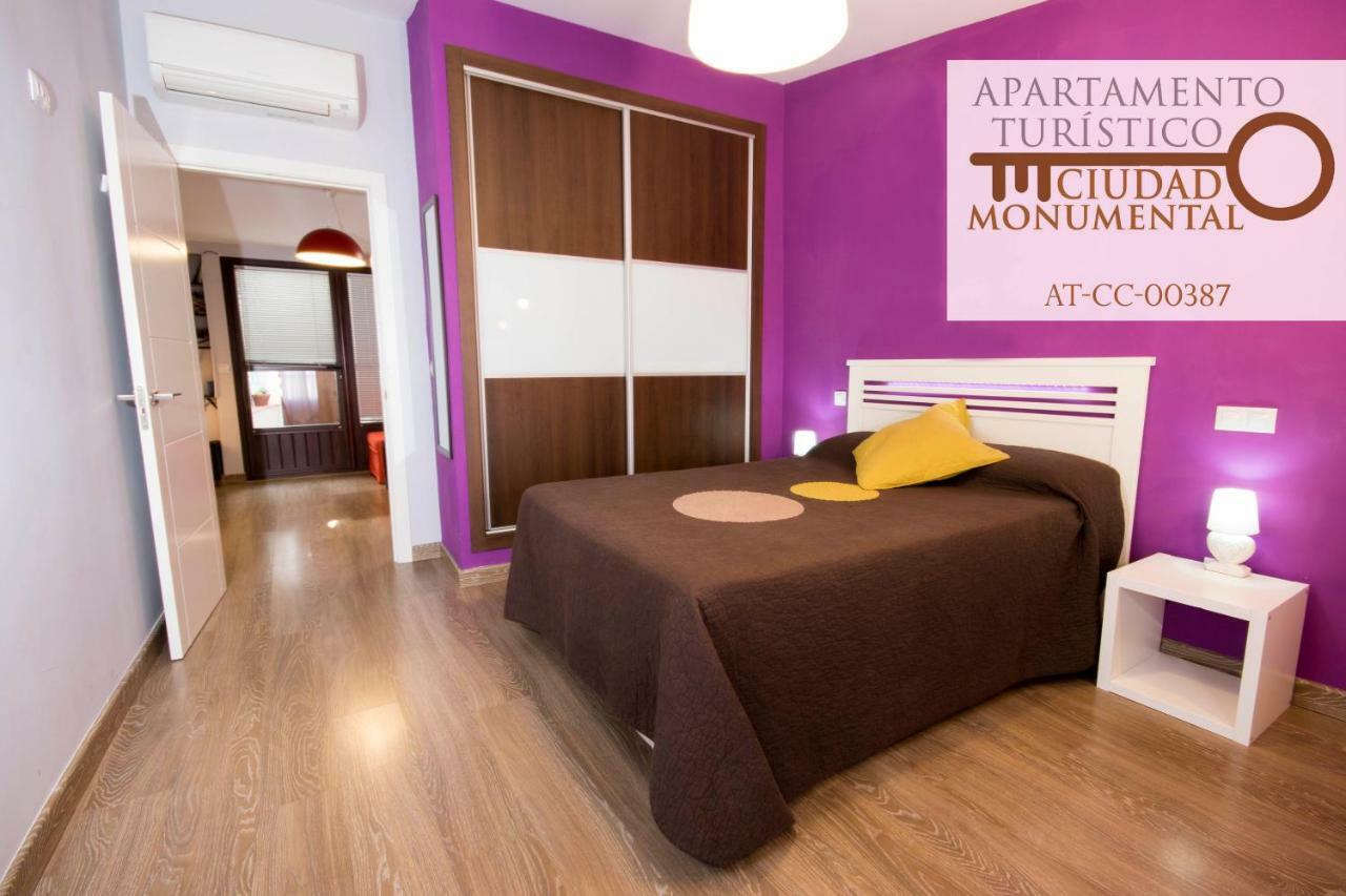 Apartamento Ciudad Monumental Caces المظهر الخارجي الصورة